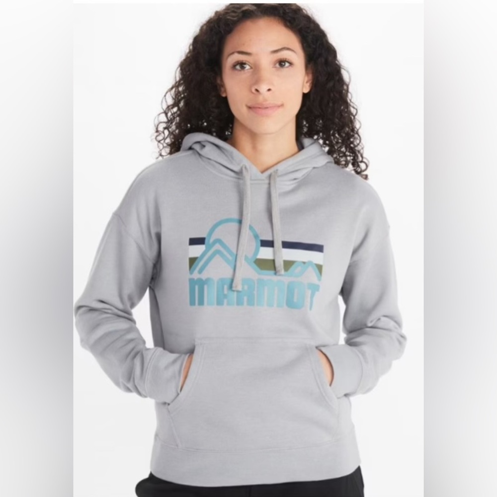 💫Marmot Women’s Coastal Hoodie, Size Small, Grey, NEVER WORN!! NWOT.